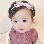 Natural color ribbon♡pink
