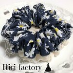 【今日の100円引き💕1個限定✨】マーガレット❁さらにもこもこ✨ふわもこシフォンシュシュ❤(×バニラ)