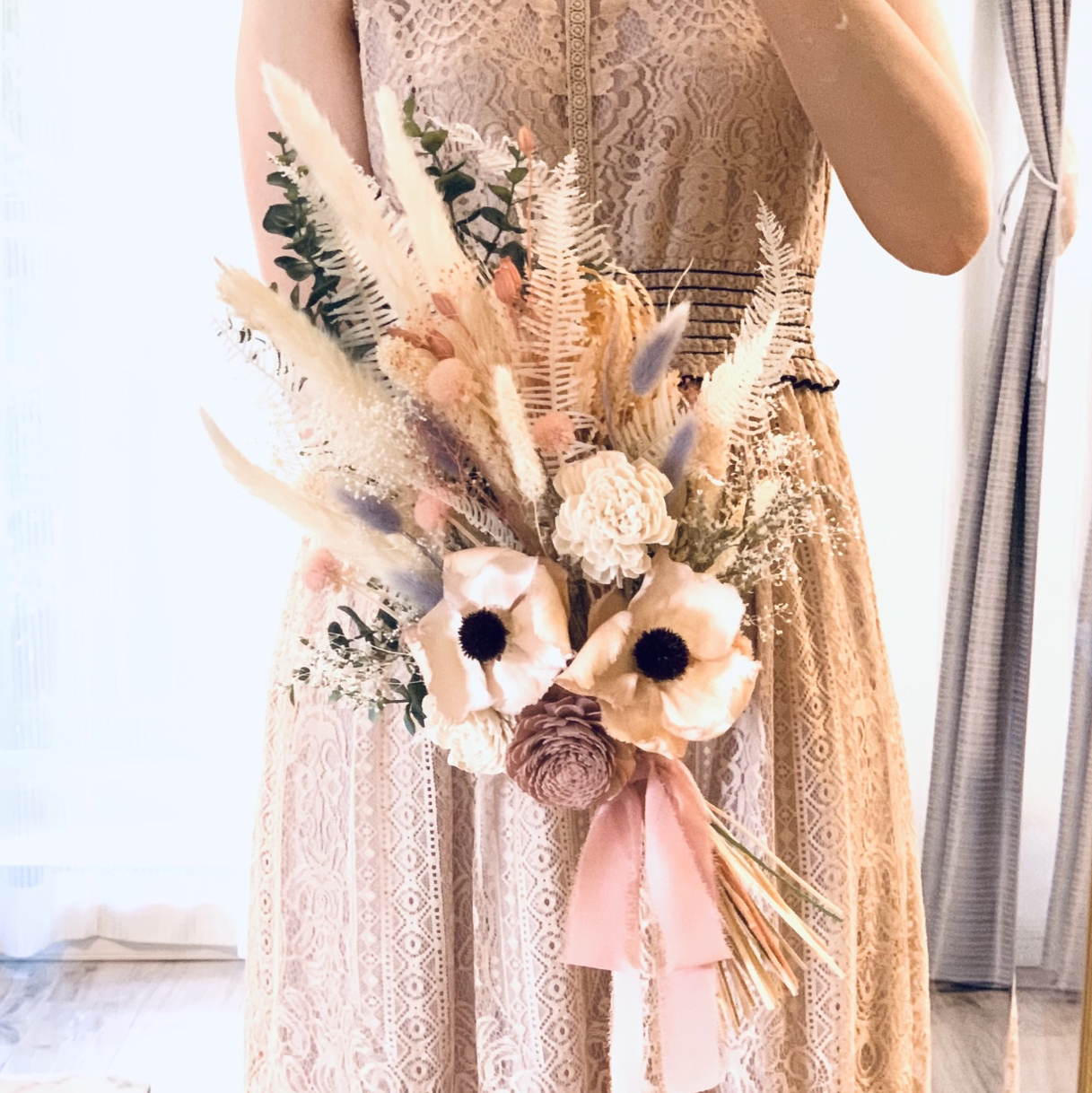 sakura51様オーダー商品】ーのブーケ※ブートニア付♪(一点もの