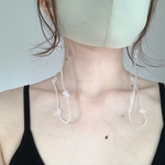 larme / mask strap & necklace
