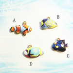 (Cのみ)(5個入)熱帯魚チャーム【6247】