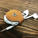 本革イヤホンコードホルダー