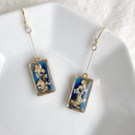 frame flower ピアス イヤリング