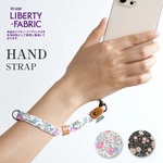 使い方いろいろ♪リバティハンドストラップ🌸フェリシテ　調節可能　スマホやカメラの落下防止に　ハンドストラップ　ショートストラップ　カメラストラップ　スマホストラップ　ストラップ　リバティ