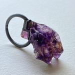 タンザニア モンド産エレスチャルアメジスト ペンダントネックレス
