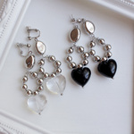 ＊新作＊ぷっくりハート♡lovery cool  イヤリング or ピアス
