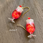 喫茶トロピカルピンクフロート🌺