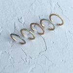 【色・ワイヤー・セットが選べる】スワロフスキー・EarCuff -Size M-