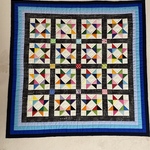 リボンスターのタペストリー（ミックスカラー）