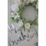 Sale!!送料無料*大きなGreen&White50cm