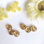 No.150 ミモザのお花 イヤーカフ風アクセサリー