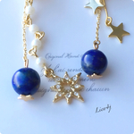 kさま専用☆     Starry sky　星空　～ラピスと星～　14kgf