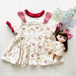 ソランちゃんとお揃いドッキングキャミT 【受注生産】半袖　90〜120サイズ