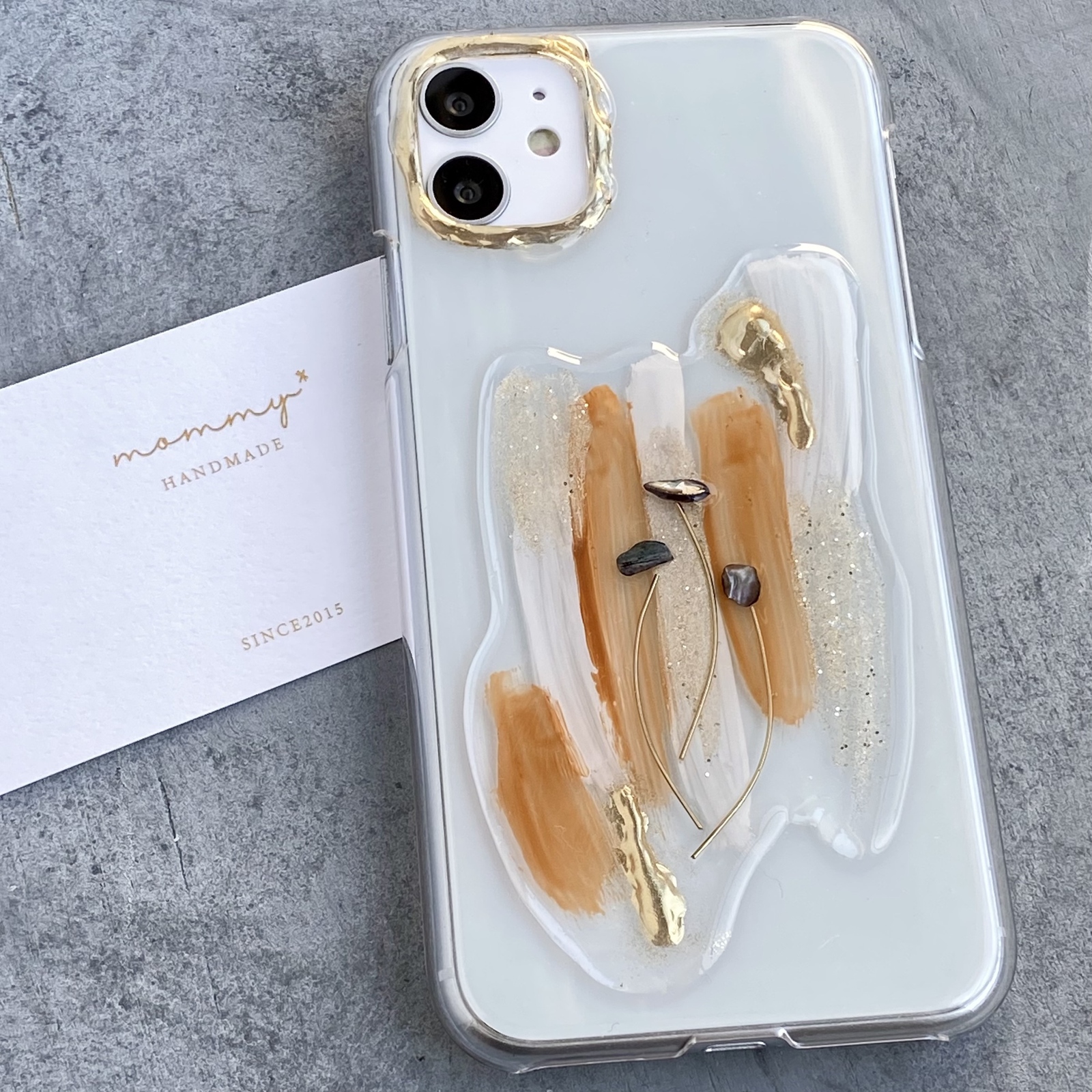みい♡iPhoneケース15Pro ボタンタイプ♡オレンジ♡ 0_247f34a55e834d5c4f9144658ac8