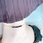 ＊ｱﾝｸﾚｯﾄ専門店＊ Black anklet ❤︎