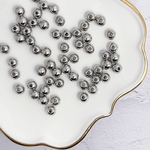 #271【70pcs】メタルビーズ(5mm)_シルバー