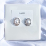 ハンドメイドピアス D point vintage