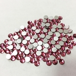 3mm100粒　高級ガラスストーン　ローズ　
