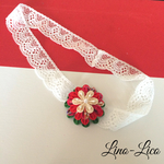 つまみ細工 和風 ベビーヘアバンド