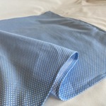 入園入学ランチョンマット60×40㎝★36プチドット水色★給食ナフキンお弁当★縫い付けお名前小学校机40×60㎝★ラッピングプレゼント誕生日クリスマス