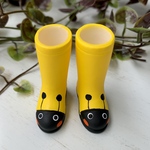 ⑨1/6ドールサイズ《M size》Yellow Lady Bug てんとう虫　黄色　ブーツ　靴