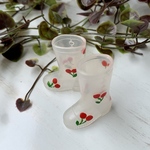 ①1/6ドールサイズ《M size》Clear Cherry クリアチェリー　ブーツ　靴