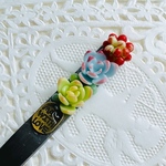 クレイ多肉ピンセット♡多肉寄せ植え♪ネイル♪つまみ細工♪レジン♪防水