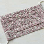 プリーツマスク　#サマーグリーティング.ピンク