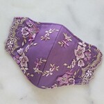 ＊New＊68.気品溢れる刺繍が美しいレースマスク