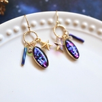 銀河の星屑ピアス＊イヤリング