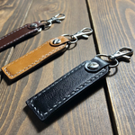 sale/本革のキーホルダー/手縫いのバンドメイド／送料無料