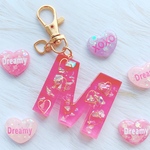 イニシャルキーホルダー　M  ♡