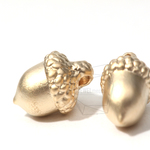 PDT-042-MG【4個入り】どんぐりチャーム,Tiny Acorn Charm