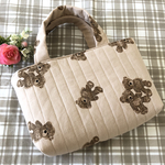 おでかけバッグ❁︎くまベージュ