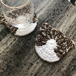 ネコースター ハチワレさん cafe 2枚セット