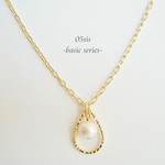 drop♡inコットンパール♡ネックレス