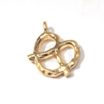 PDT-051-MG【4個入り】プレッツェルチャーム,Mini Pretzel Charm Pendant