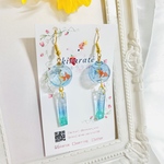 金魚  風鈴ピアス ♡ イヤリング に変更可能です