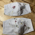 再販！レース刺繍マスク