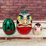 たまご型スイカトリオ⑥ マトリョーシカ