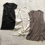 【8/9限定SALE】定番夏ノースリーブワンピース【FRENCH LINEN仕様】 