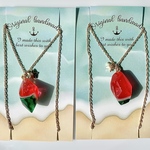 スイカ鉱石のネックレス🍉