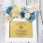 【送料込み】＊オーダー商品＊ブルーグラデーションのフォトフレーム