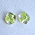 ピアス　あじさい