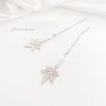 ピアス〜楓（シルバーカラー）