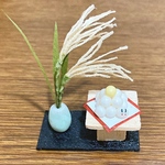 【再販】ミニチュア　お月見団子　＋　すすき　セット