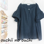 fusakichi様オーダー分♪リネン100ラッフルスリーブチュニック♪