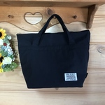 【panako28さま専用】保温保冷ランチバッグ　ナイロン　ネイビー　サイズアップ 