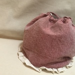 ○試作価格○ フリルバケットバッグ / いちごみるく