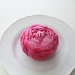 【くすみカラー】芍薬キャンドル